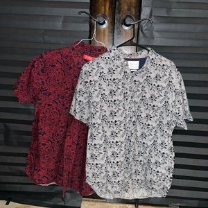 Denim & Flower and Bruno button ups $23 each or both for $40